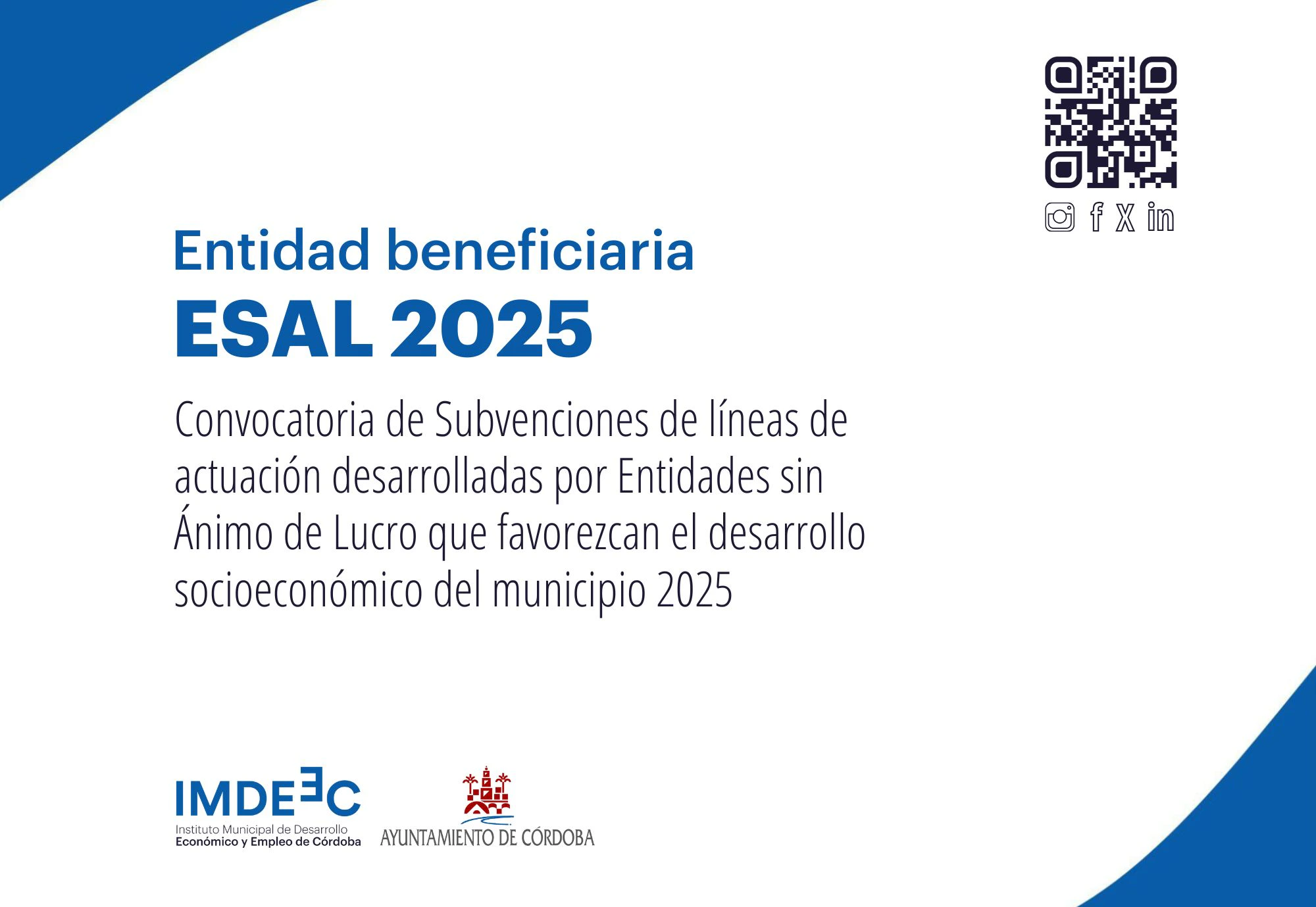 IMDEEC — Instituto Municipal de Desarrollo Económico y Empleo de Córdoba